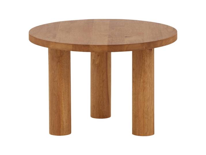 Livetastic Couchtisch, Eiche, Holz, massiv, rund, 60x35x60 cm, Wohnzimmer, Wohnzimmertische, Couchtische