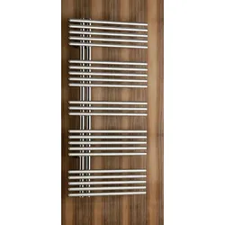 Caleido Pavone single Badheizkörper (Betrieb rein elektrisch), B: 610 mm x H: 1207 mm 615012E-chrom