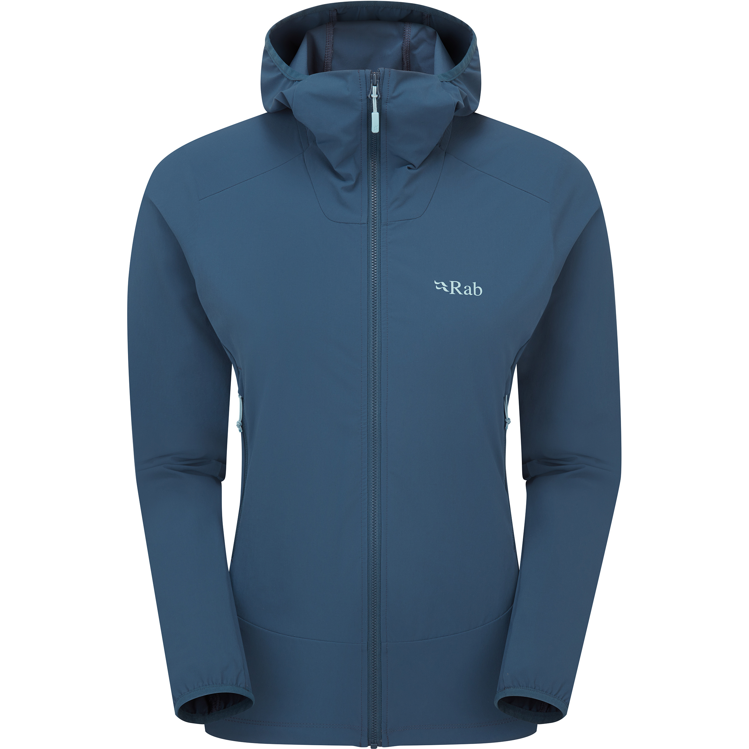 Rab Borealis Damen Softshelljacke blau Größe S Trekking Wasserabweisend Wasserabweisend