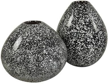 Uttermost Cosmic Black & White Vases (Set of 2)