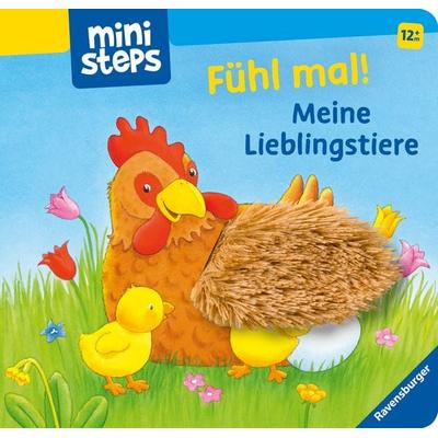 ministeps Fühl mal! Meine Lieblingstiere - ab 12 Monate, Gebundene Ausgabe von Sandra Grimm, Ravensburger Verlag GmbH, 978-3-473-30268-0