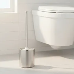 BADfabrik24 Edition One WC-Garnitur, gerade Form, Edelstahl