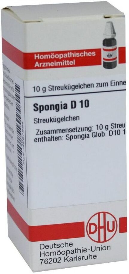 DHU Spongia D10 Globuli 10g