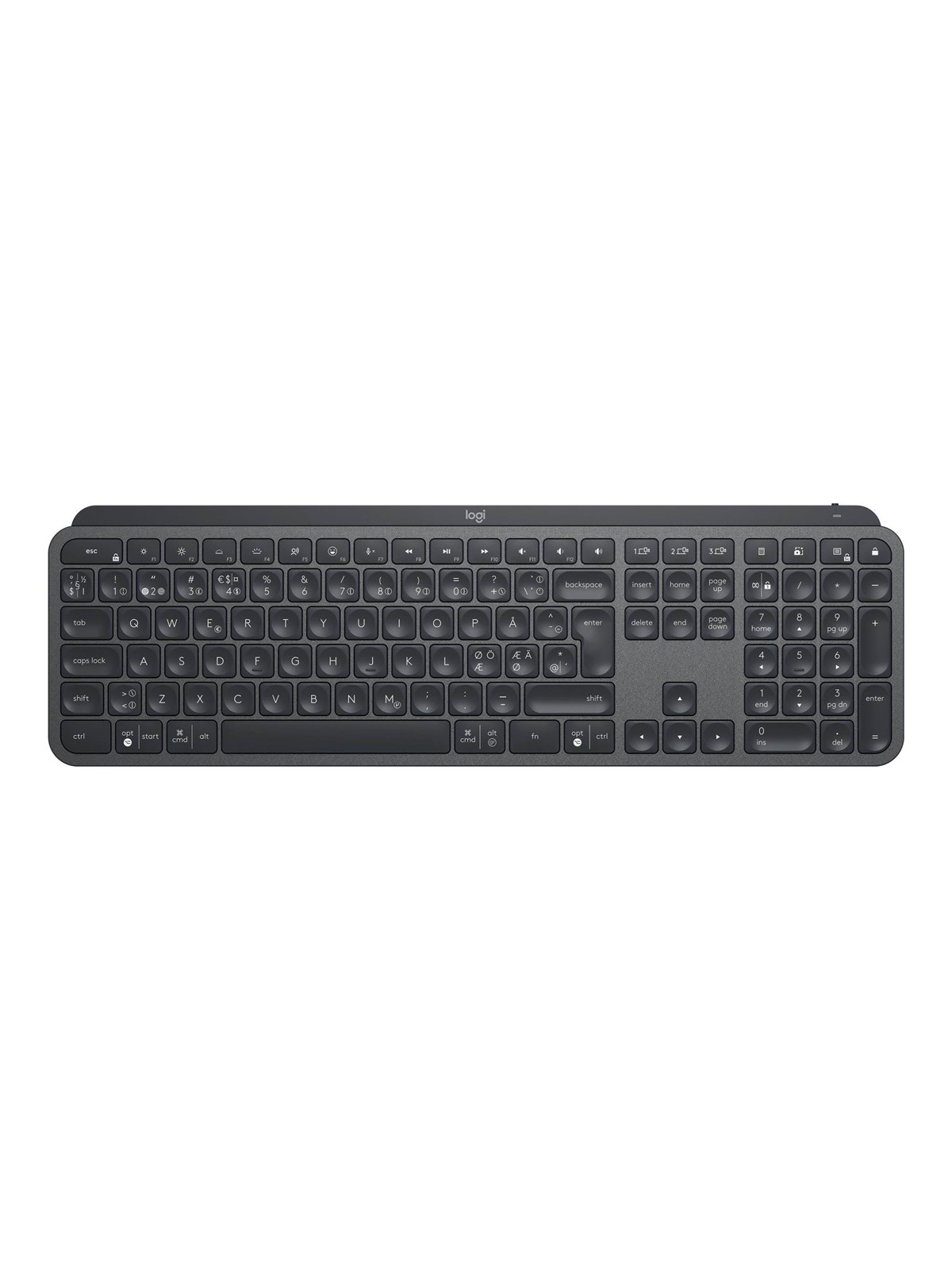 Logitech MX Keys for Business - FR - Tastatur - Französisch - Grau