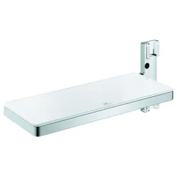 Grohe Ablage Rainshower Aqua 101677 für RSH Aqua Pure Duschsysteme chrom, 1016770000 1016770000