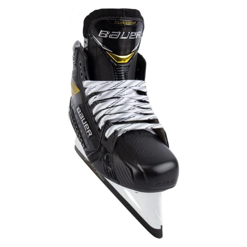 Bauer Supreme UltraSonic SR Torwart-Schlittschuhe 7 (EU 42) EE (42) (Bauer)