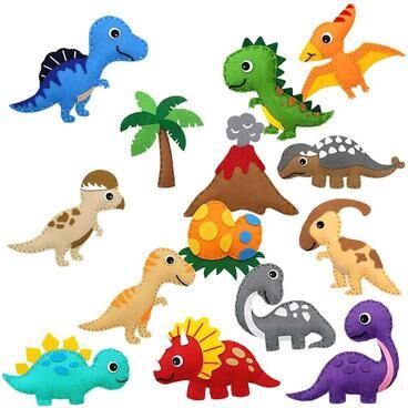 Useful Little Things Woodland Animals Sewing Craft Kit For Kids DIY Felt Plush Set c