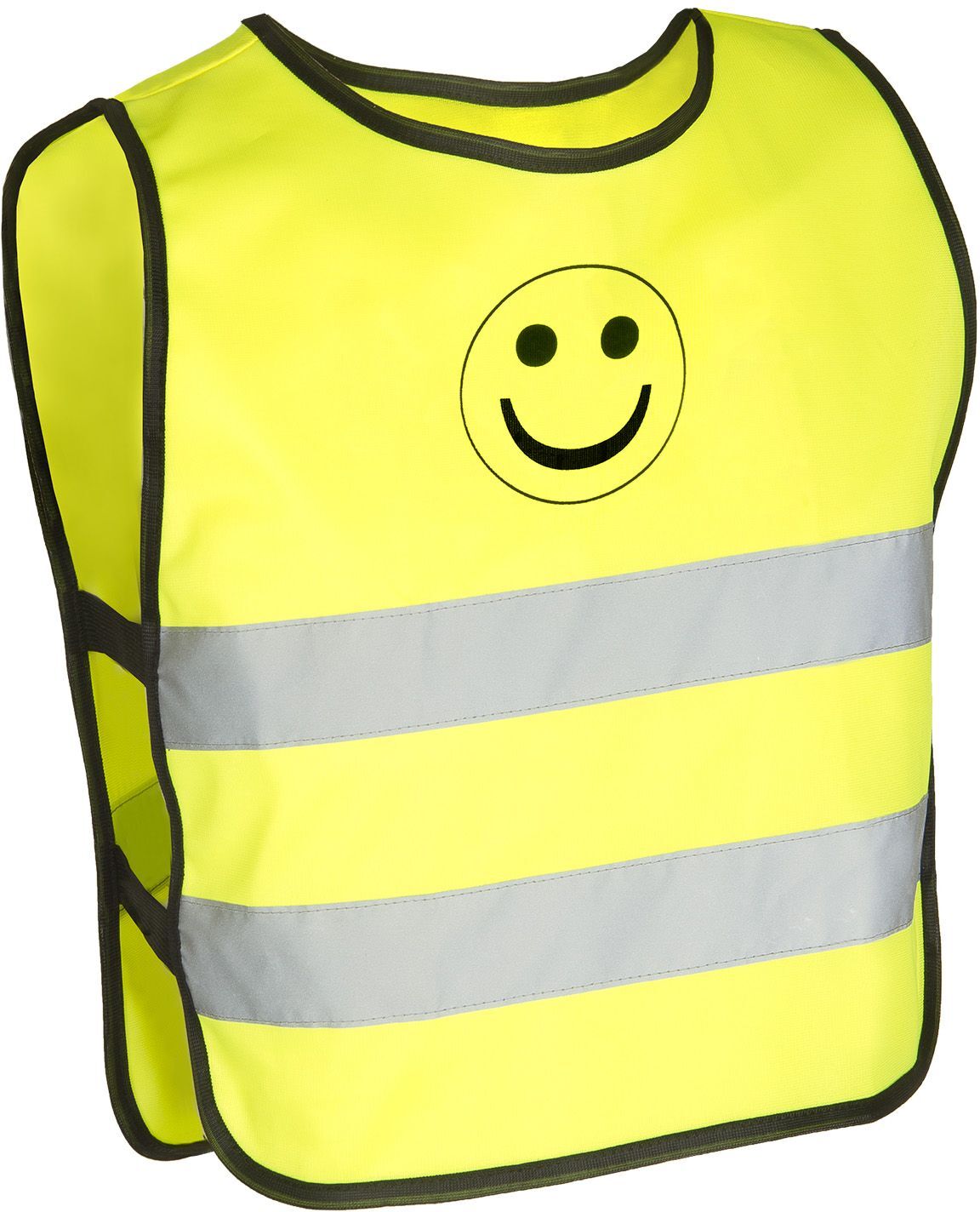 eCykelhjelm.dk Neongul Refleksvest Med Motiv Til Børn – Xxs/xs - Xxs/xs
