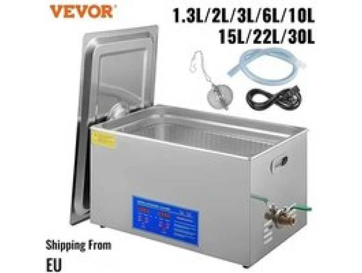 VEVOR Nettoyeur Ultrasonique Haute Puissance Ultrasonique Options de Grande Capacité