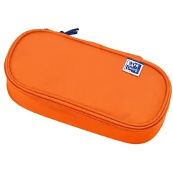 Oxford Federmäppchen mit Gummiband oval orange, 23x11 cm
