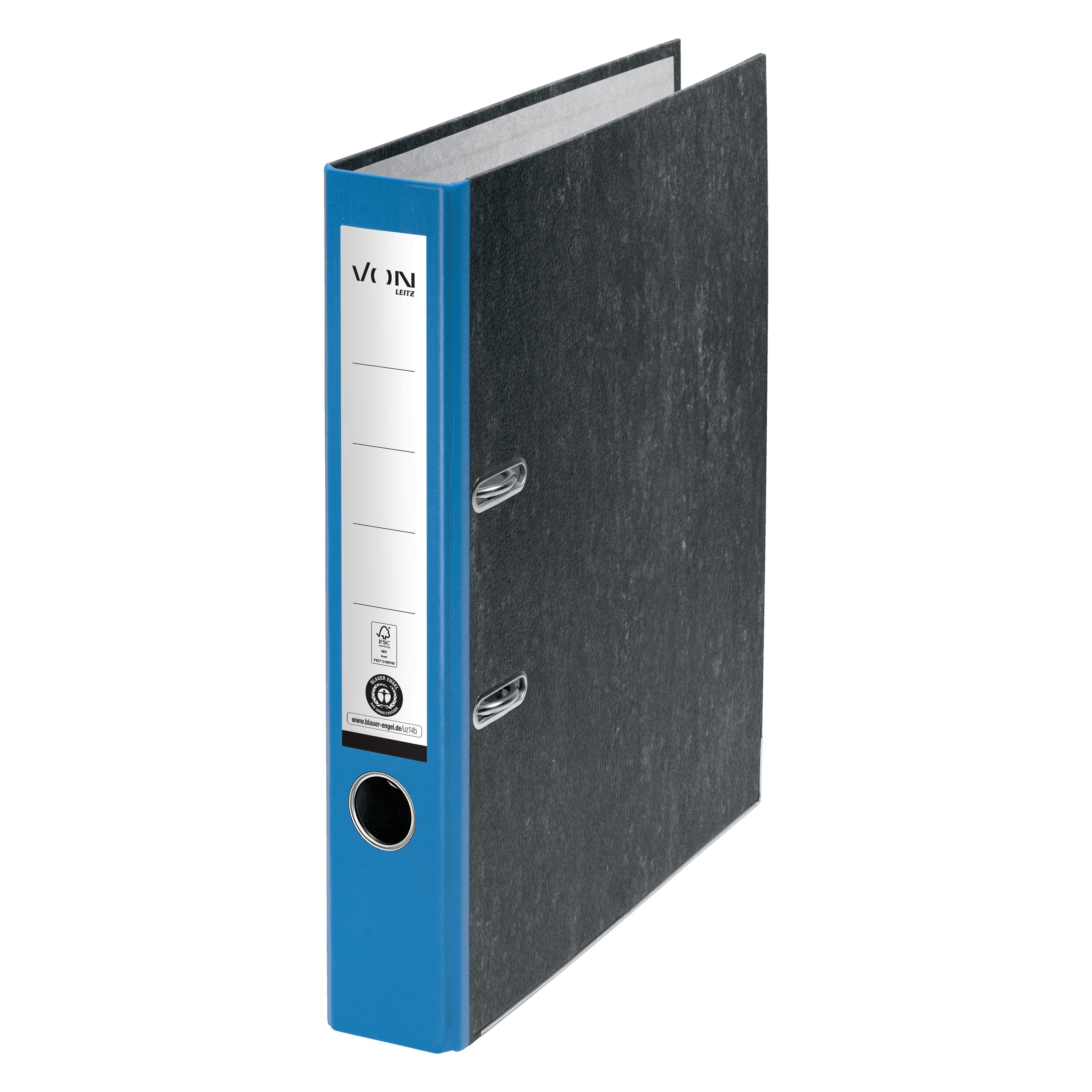 von Ordner 5 cm, Blau (A4, 50 mm, 1 Stk.) (1054-00-35)