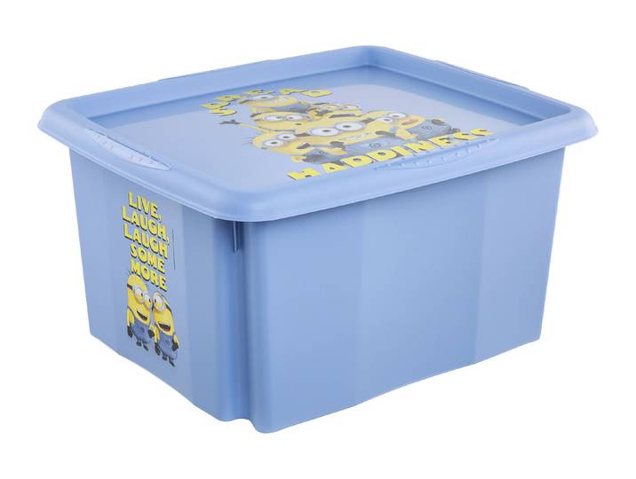Keeeper Karolina Aufbewahrungsbox Minions mit Deckel 24L