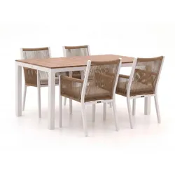 Manifesto Rivola/Fidenza 160 cm Gartenmöbel-Set 5-teilig