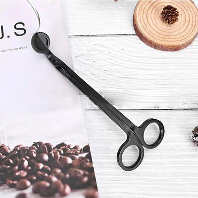 Inspired Living Premium Candle Snuffer Stainless Steel Candle Extinguisher With Long Handle Bell Design sb081 zxj black