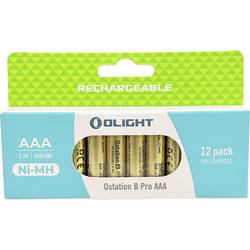 OLight Ostation B pro Micro (AAA)-Batterie NiMH 950 mAh 1.2 V 12 St.