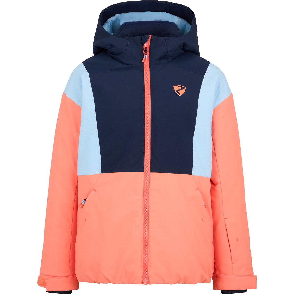 Ziener Abbe-z Jacket Junior Unisex vibrant peach tex (480) 176 135002-480-176