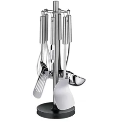 WMF Küchenhelfer-Set  Profi Plus , silber , Edelstahl , Maße (cm): H: 42,5