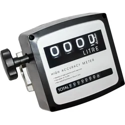 Wiltec, Fahrzeug Werkzeug, Diesel Heizöl Zähler Doppelzahlwerk