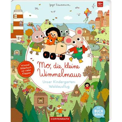 Mo, die kleine Wimmelmaus-Unser KiGa-Waldausflug (Buchbonus), Gebundene Ausgabe von Yayo Kawamura, Coppenrath Verlag GmbH & Co. KG