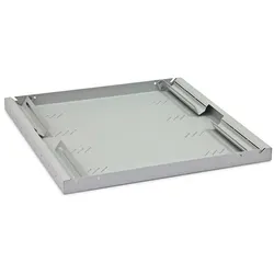 Triton 19" Geräteboden: 1HE, 650mm, 80kg, Serverschrank Zubehör, Grau