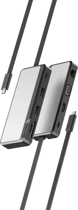 Alogic PRO TOUR USB-C 8-IN-1 COMPACT DOCK