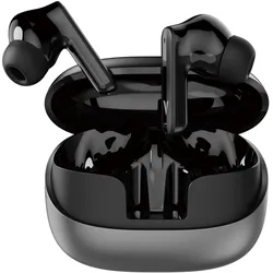Verbatim In-ear headphones TruSound ANC black 30197 (ANC, 21 h, Kabellos), Kopfhörer, Schwarz