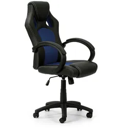 DREHSTUHL Hamilton Schwarz/Blau