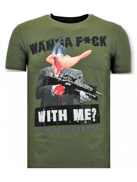 Local Fanatic T-shirt shooting duck gun
