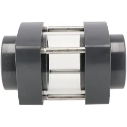 PVC-U Schauglas 2" Innengewinde