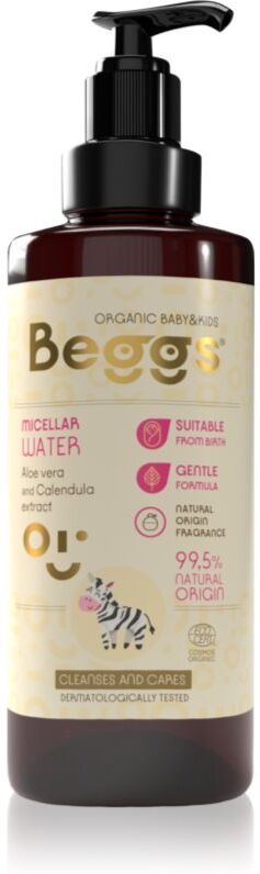 Beggs Organic Baby & Kids Micelar Water micellar water for children 200 ml