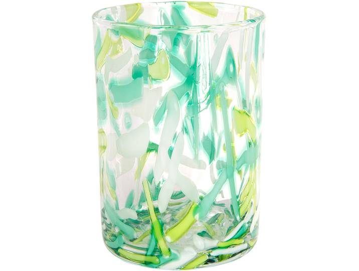 Trinkgläser-Set Isole Grün Glas H 10.8 cm 0.33 l 6 Stk - Trinkgläser-Set
