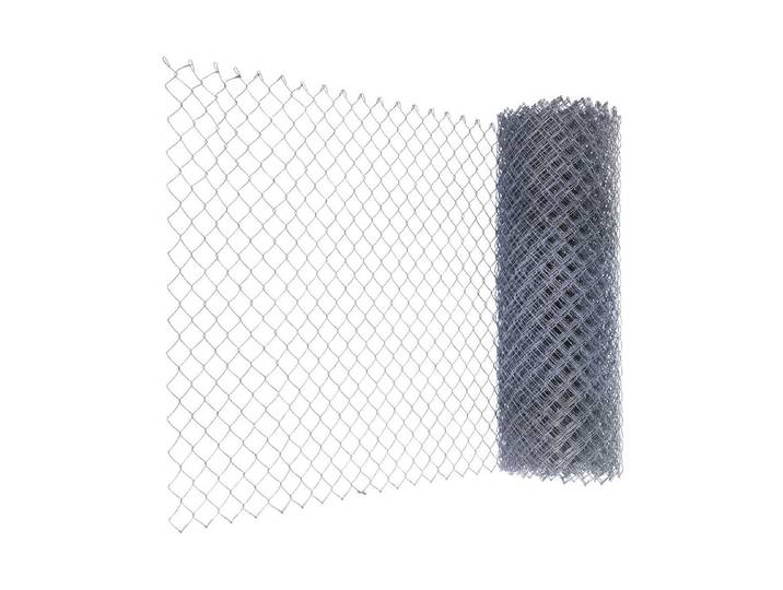 Diagonalgeflechtzaun Verzinkt 25 × 1.2 m
