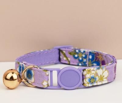 Uplift Picks Adjustable Bowknot Cat Collar Safety Breakaway Comfortable Stylish Collar For Cats 02 l
