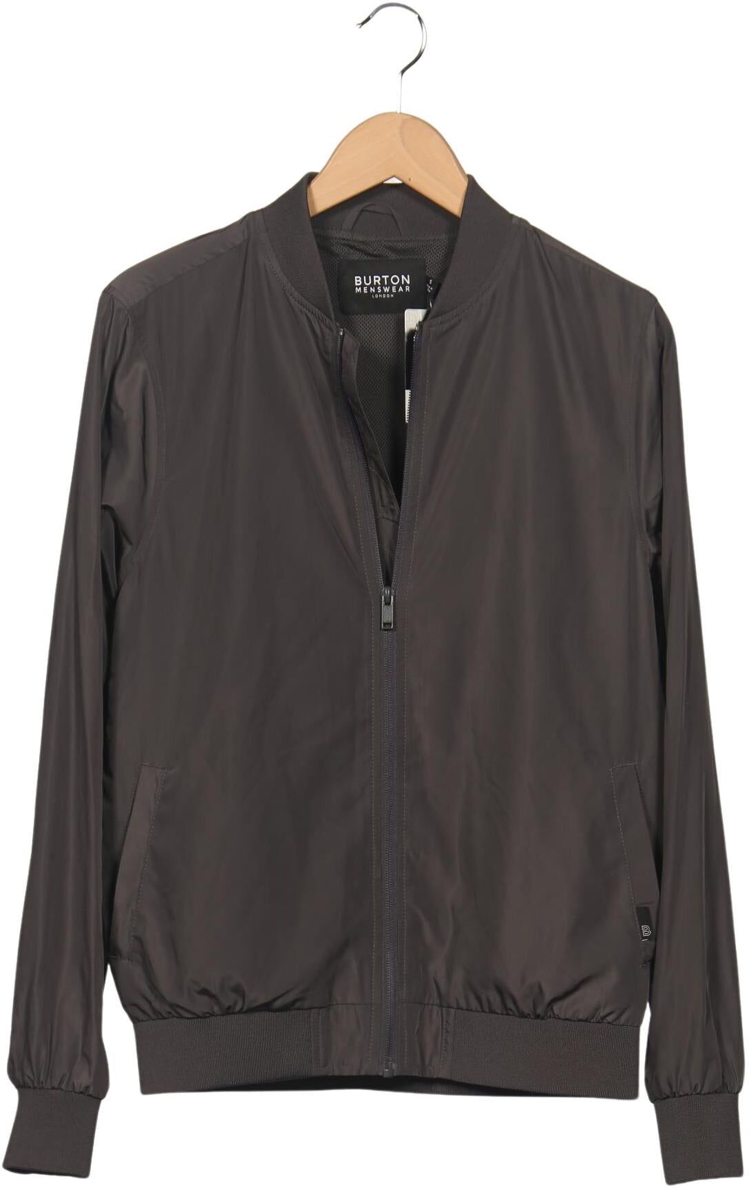 Burton London Burton  London Herren Jacke, Grau, Gr. S, Synthetik - Second Hand