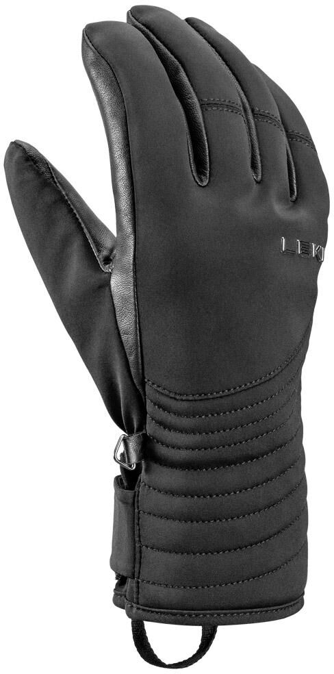 Leki  - Vallarta Base Zero Women Black - 6.5 - Gant de ski