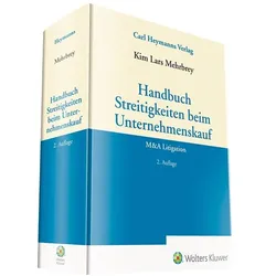 Handbuch Streitigkeiten beim Unternehmenskauf, Fachbücher von Kim Lars Mehrbrey