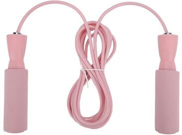 Multisell Products Hub Steel Wire Speed Jumping Rope With Double Bearings And Comfortable Foam Handles For Effective Weighted Workouts pink