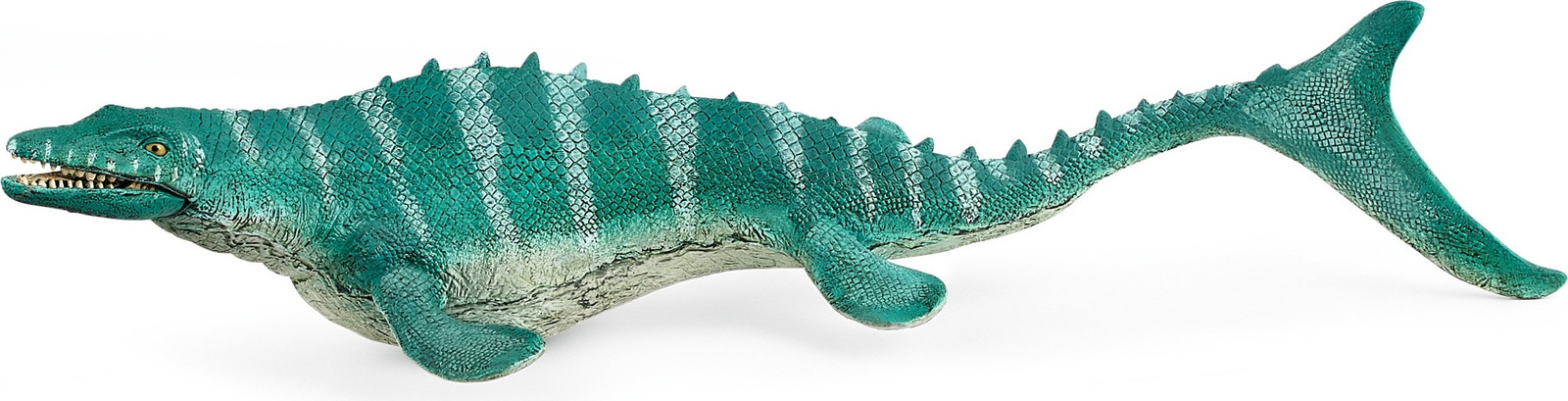 Schleich Mosasaurus Figurine met realistische details en beweegbare kaak, 15026 Dinosaurs