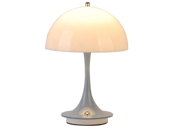USB-aufladbare Lampe LOREDANA 23.5cm weiss