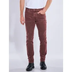 engbers Herren Cordhose aus französischer Ware Rot regular uni - 110
