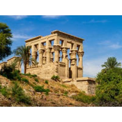 CALVENDO Puzzle Tempel von Philae | 1000 Teile Lege-Größe 64x48cm Foto-Puzzle für glückliche Stunden