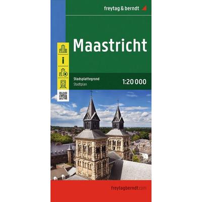 freytag & berndt Stadtplan Maastricht 1:20.000, Sonstige von , KOMPASS Freytag & Berndt, 978-3-7079-2146-5