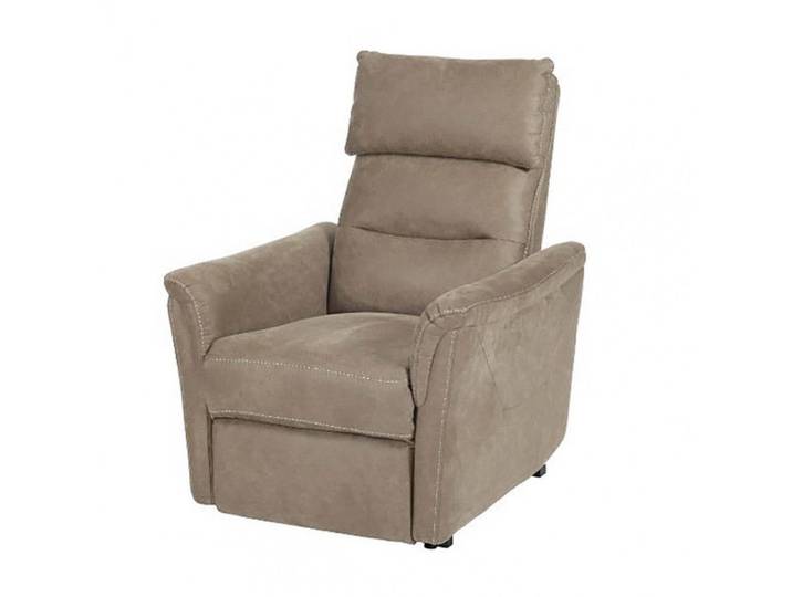 HORACE - Fauteuil Relax Electrique Releveur Tissu Taupe