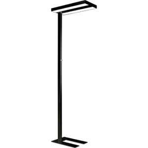 Alco Stehlampe 9080-211, LED, schwarz, 195 cm, 8900 Lumen, 80 Watt, dimmbar