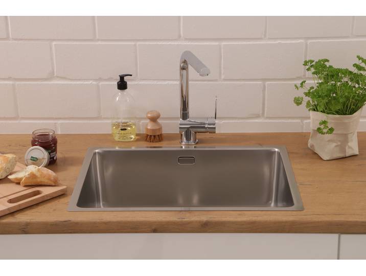 Évier Detroit acier inoxydable 59cm