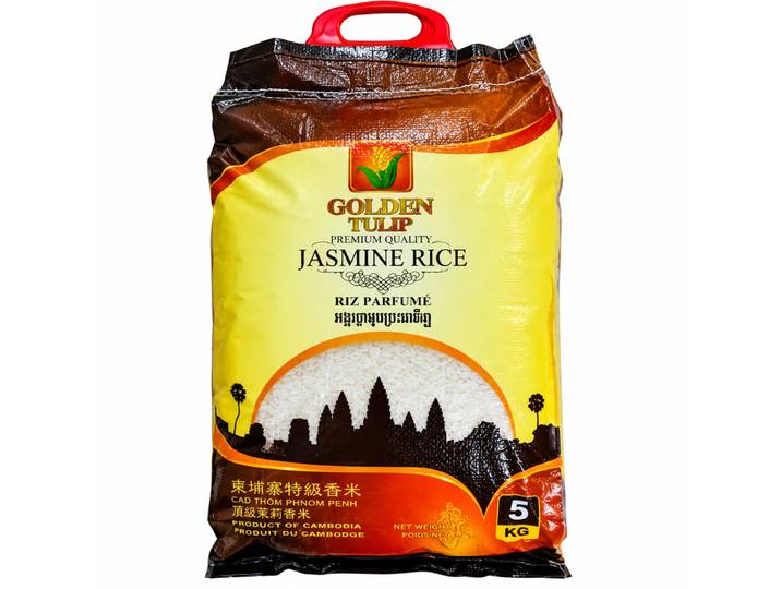 Golden Tulip - Riz jasmin parfumé premium 5 kg de Tang Frères