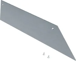Hager AKE2000701 Endstück einseitig aus Stahlblech zu Aufbodenkanal AK 200x70mm
