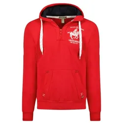 Geographical Norway, Landkarte, Folton EO 100 M sweatshirt WW4783H/GNO-Red