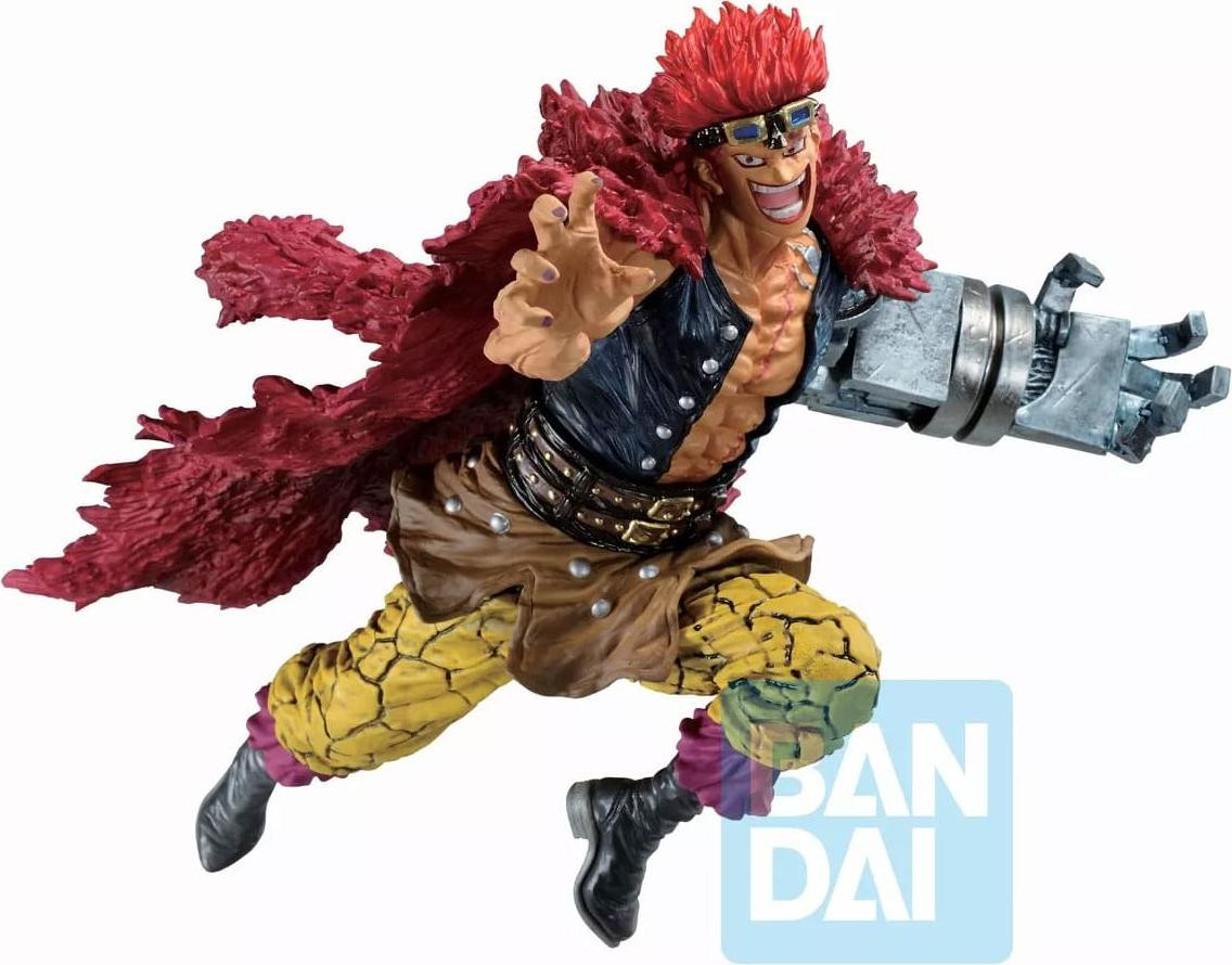 Banpresto One Piece Ichibansho Eustass Kid Wano Country 3e akte PVC-beeldje, 17 cm
