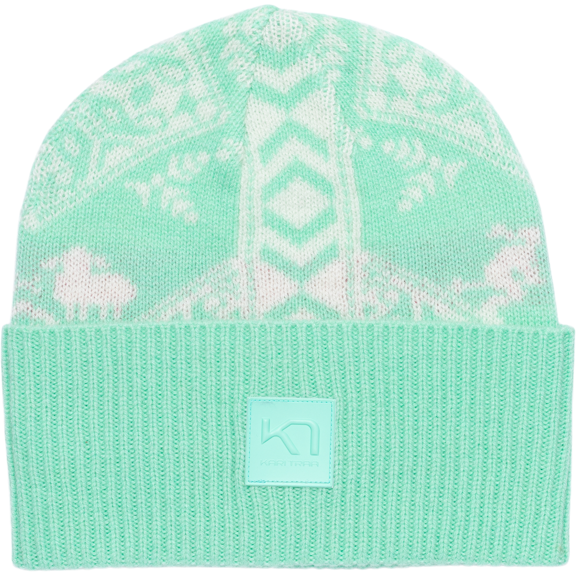 Kari Traa Saga Knit Damen Mützen & Beanies tuerkis Lifestyle Atmungsaktiv Merinowolle